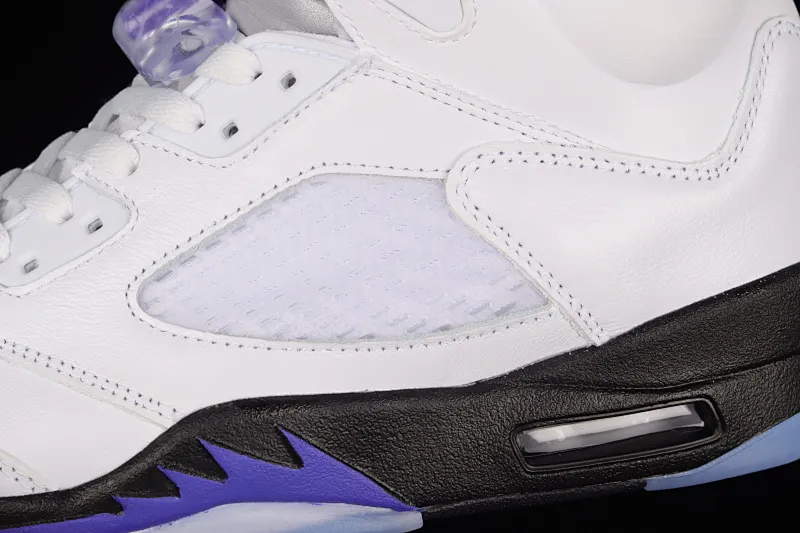 All categories Air Jordan Jordan series basketball shoes Air Jordan 5 J version Air Jordan 5 "Concord" AJ5 Joe 5 Concord white and purple DD0587-141